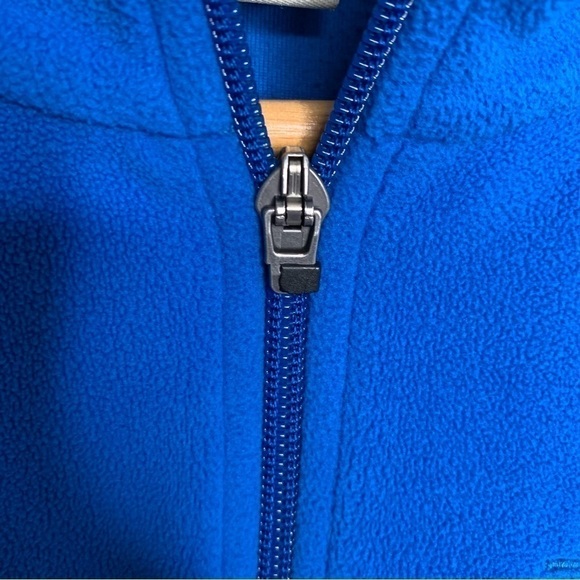 Ll bean Mens Lightweight Fleece Pullover 1/2 zip size XXL blue - Picture 3 of 6